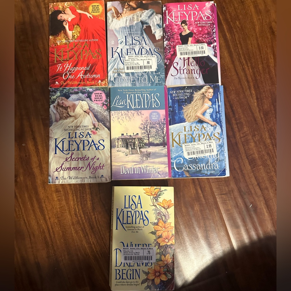 Lisa Kleypas Romance Novel Collection